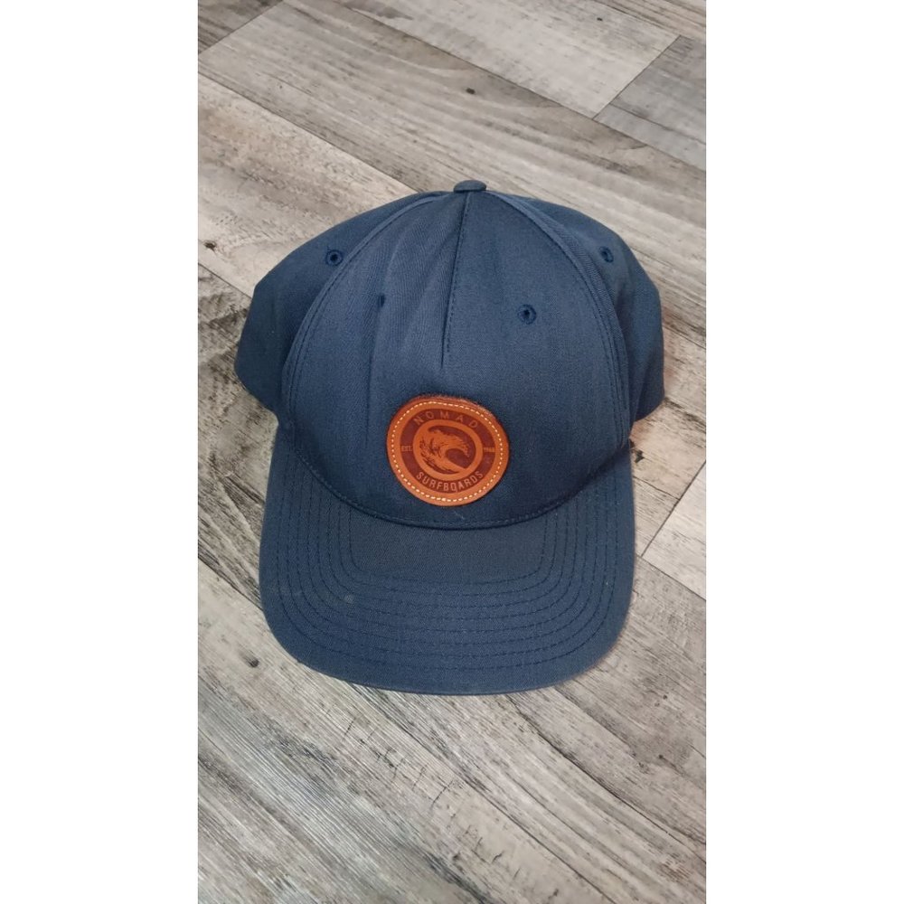 Nomad Surfboards Blue Adjustable Beach Casual Athleisure Beach Hat